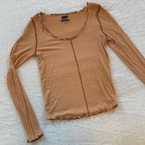 Urban Outfitters ribbed long sleeve